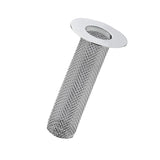 Maxbell Floor Drain Filter Stainless Steel Anti Clogging Bathtub Mesh Basket Filter Fit 29mm-53mm Long