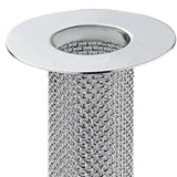 Maxbell Floor Drain Filter Stainless Steel Anti Clogging Bathtub Mesh Basket Filter Fit 29mm-53mm Long
