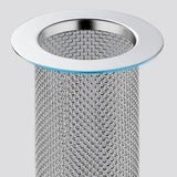 Maxbell Floor Drain Filter Stainless Steel Anti Clogging Bathtub Mesh Basket Filter Fit 29mm-53mm Long