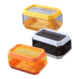 Maxbell Transparent Tissue Cover Dispenser Toilet Paper Organizer for Kitchen Home Yellow