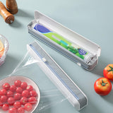 Maxbell Cling Film Dispenser Reusable Kitchen Accessories Refillable Foil Dispenser