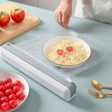 Maxbell Cling Film Dispenser Reusable Kitchen Accessories Refillable Foil Dispenser