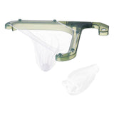 Maxbell Kitchen Sink Strainer Hanging Drain Rack Corner Basket Rack Holder Green