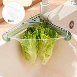 Maxbell Kitchen Sink Strainer Hanging Drain Rack Corner Basket Rack Holder Green