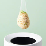 Maxbell Kitchen Sink Strainer Hanging Drain Rack Corner Basket Rack Holder Black