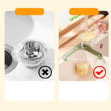 Maxbell Kitchen Sink Strainer Hanging Drain Rack Corner Basket Rack Holder Black