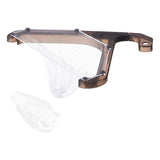 Maxbell Kitchen Sink Strainer Hanging Drain Rack Corner Basket Rack Holder Black