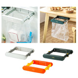 Maxbell Folding Trash Rack Bag Shelf Portable Practical for Camping Outdoor Cupboard white