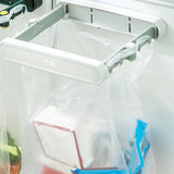 Maxbell Folding Trash Rack Bag Shelf Portable Practical for Camping Outdoor Cupboard white