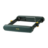 Maxbell Folding Trash Rack Bag Shelf Portable Practical for Camping Outdoor Cupboard green