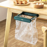 Maxbell Folding Trash Rack Bag Shelf Portable Practical for Camping Outdoor Cupboard green