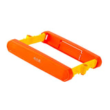 Maxbell Folding Trash Rack Bag Shelf Portable Practical for Camping Outdoor Cupboard orange