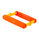 Maxbell Folding Trash Rack Bag Shelf Portable Practical for Camping Outdoor Cupboard orange