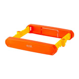 Maxbell Folding Trash Rack Bag Shelf Portable Practical for Camping Outdoor Cupboard orange