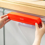 Maxbell Folding Trash Rack Bag Shelf Portable Practical for Camping Outdoor Cupboard orange