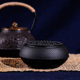 Maxbell Black Cast Iron Teapot Warmer Candle Insulation Stove Charcoal Stove Heater