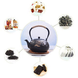 Maxbell Cast Iron Teapot Traditional Tea Kettle 1200ml for Boiling Water Making Tea