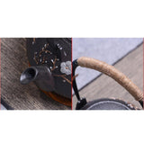 Maxbell Cast Iron Teapot Traditional Tea Kettle 1200ml for Boiling Water Making Tea
