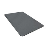 Maxbell Drain Pad Heat Resistant Dinnerware Placemat Pot Mat for Kitchen Counter Gray S