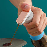 Maxbell Sauce Bottle Press Pump Head Seasoning Bottle Pump for Restaurant