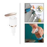 Maxbell Sauce Bottle Press Pump Head Seasoning Bottle Pump for Restaurant