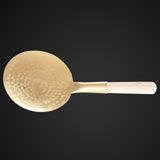 Maxbell Tofu Scoop with Wooden Handle Washable for Home Restaurant 12cm