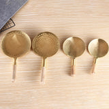 Maxbell Tofu Scoop with Wooden Handle Washable for Home Restaurant 14cm