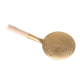 Maxbell Tofu Scoop with Wooden Handle Washable for Home Restaurant 14cm