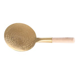 Maxbell Tofu Scoop with Wooden Handle Washable for Home Restaurant 14cm