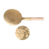 Maxbell Tofu Scoop with Wooden Handle Washable for Home Restaurant 16cm