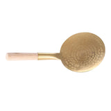 Maxbell Tofu Scoop with Wooden Handle Washable for Home Restaurant 16cm