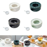 Maxbell Teapot Warmer Coffee Tea Warmer for Glass Teapot Ceramic Teapot White