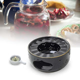 Maxbell Teapot Warmer Coffee Tea Warmer for Glass Teapot Ceramic Teapot Black