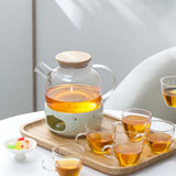 Maxbell Teapot Warmer Coffee Tea Warmer for Glass Teapot Ceramic Teapot Green