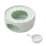 Maxbell Teapot Warmer Coffee Tea Warmer for Glass Teapot Ceramic Teapot Green