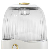 Maxbell 6 Compartment Rotary Rice Dispenser Dry Food Storage Containers Storage Box White