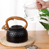 Maxbell 2.5L Diamond Pattern Teapot Whistle Water Kettle Durable Anti Rust Cookware