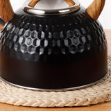 Maxbell 2.5L Diamond Pattern Teapot Whistle Water Kettle Durable Anti Rust Cookware