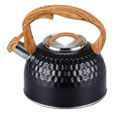 Maxbell 2.5L Diamond Pattern Teapot Whistle Water Kettle Durable Anti Rust Cookware