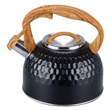 Maxbell 2.5L Diamond Pattern Teapot Whistle Water Kettle Durable Anti Rust Cookware