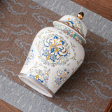 Maxbell Decorative Porcelain Jar Glazed Beautiful Home Decor Accent Art Decoration