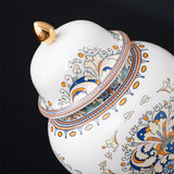 Maxbell Decorative Porcelain Jar Glazed Beautiful Home Decor Accent Art Decoration