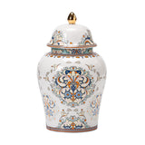 Maxbell Decorative Porcelain Jar Glazed Beautiful Home Decor Accent Art Decoration