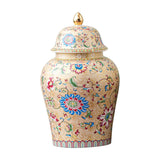 Maxbell Decorative Porcelain Jar Glazed Beautiful Home Decor Accent Art Decoration