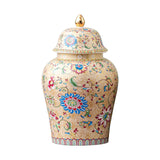 Maxbell Decorative Porcelain Jar Glazed Beautiful Home Decor Accent Art Decoration