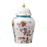 Maxbell Decorative Porcelain Jar Glazed Beautiful Home Decor Accent Art Decoration