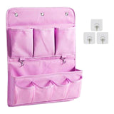 Maxbell Storage Bags Oxford Cloth Container for Bedroom Cosmetic Pink 37cmx47cm