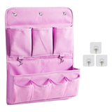Maxbell Storage Bags Oxford Cloth Container for Bedroom Cosmetic Pink 37cmx47cm