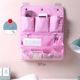 Maxbell Storage Bags Oxford Cloth Container for Bedroom Cosmetic Pink 37cmx47cm