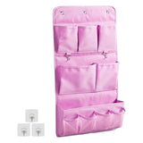 Maxbell Storage Bags Oxford Cloth Container for Bedroom Cosmetic Pink 37cmx66cm